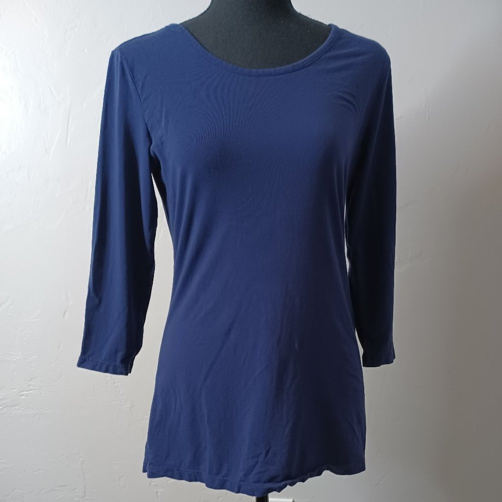 Shade‎ Brand 3/4 sleeve Scoop Tee Shirt Size Extra Large